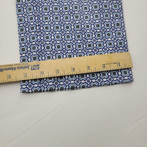 CHICOS Womens Medallion Stretch Pull Up Crop Pants Size 6 Nautical Coastal - Picture 10 of 15